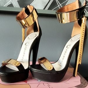 JEFFREY CAMPBELL platform heels-NEW never worn.